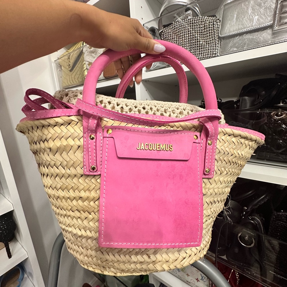 Jacquemus straw bag